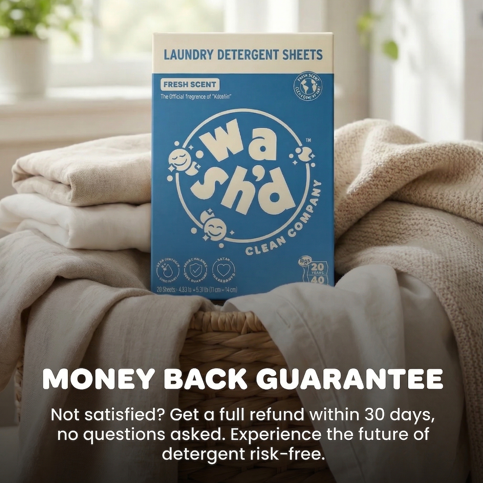 Laundry Detergent Sheets