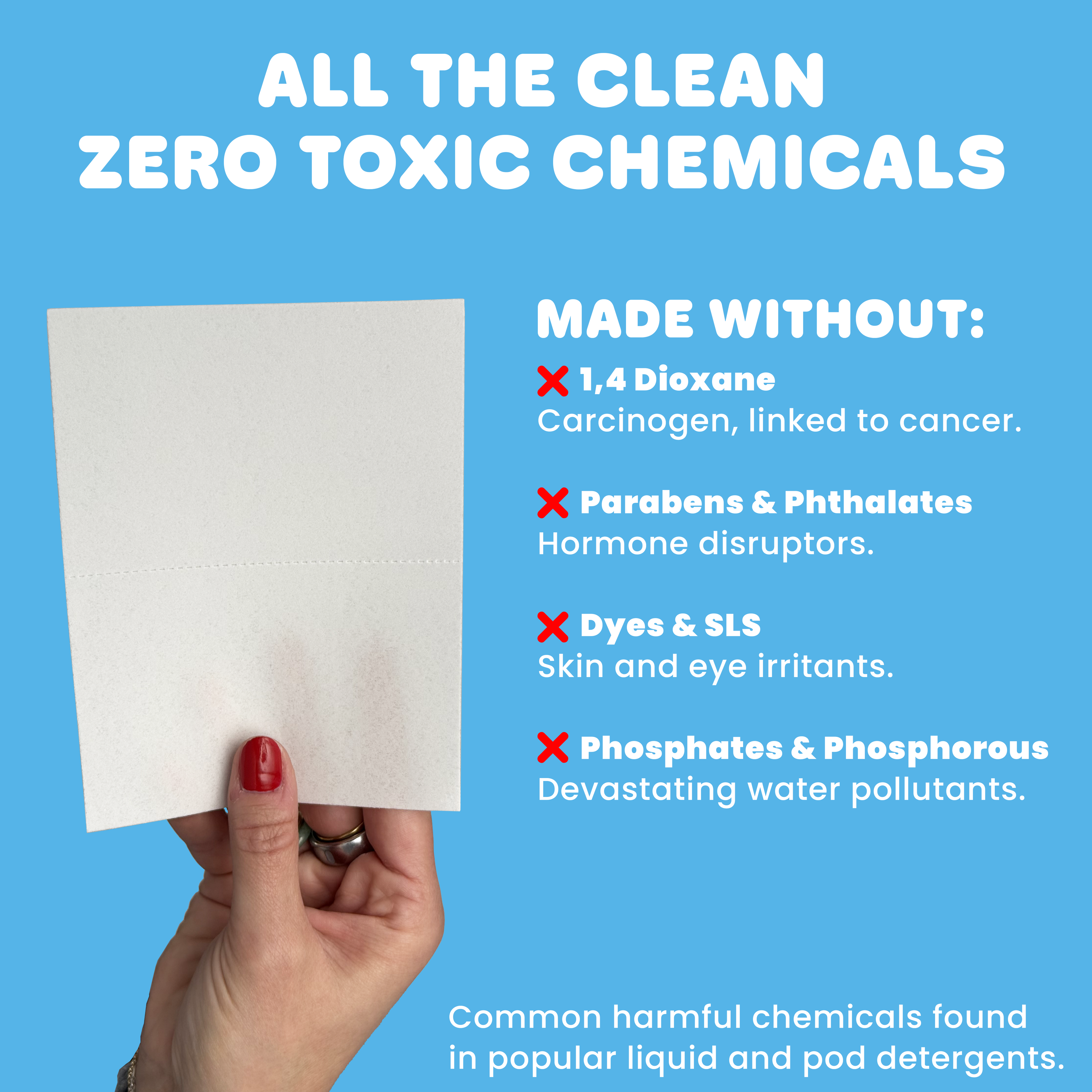 Laundry Detergent Sheets