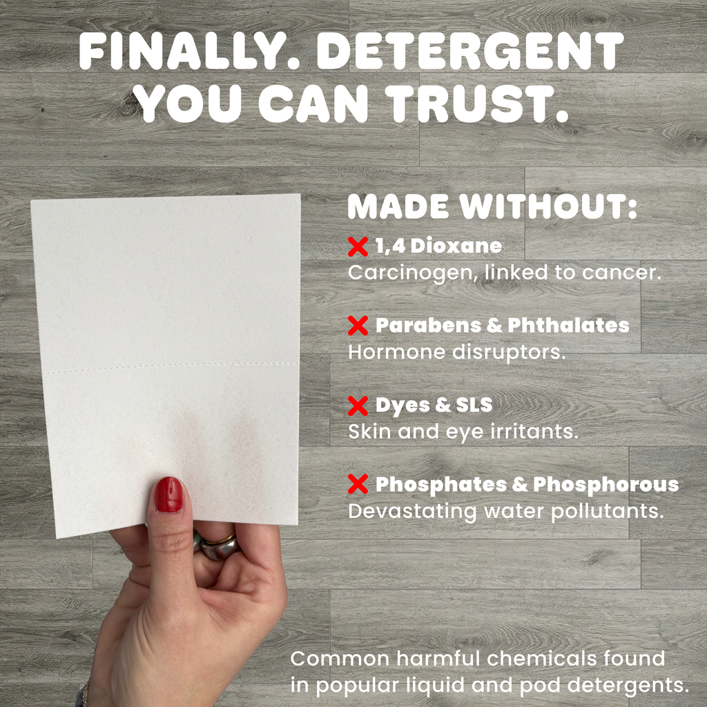 Laundry Detergent Sheets