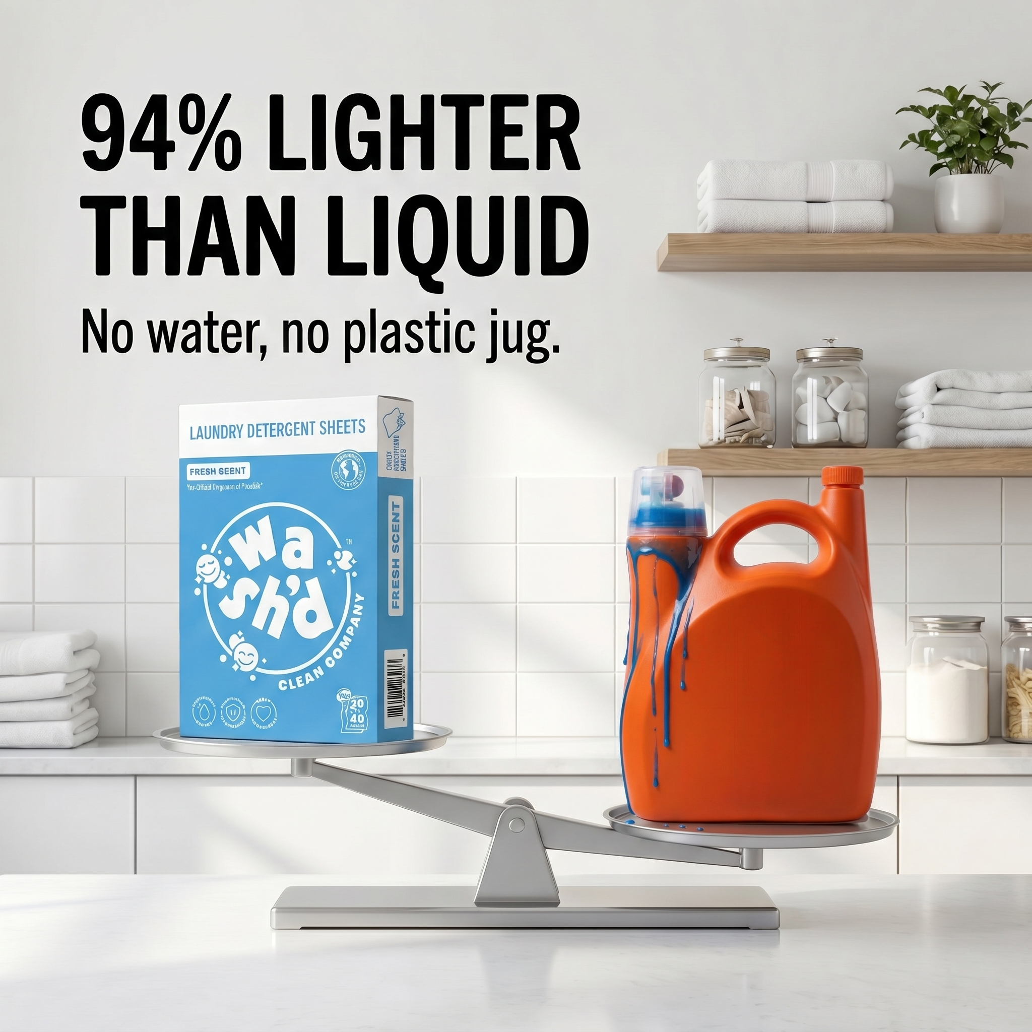 Laundry Detergent Sheets