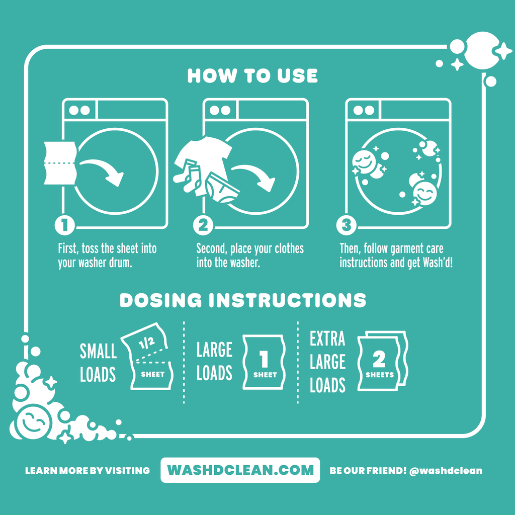 Laundry Detergent Sheets